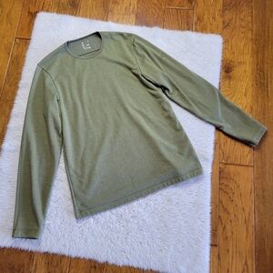 Arc'teryx Dallen Fleece Pullover Shirt Men's Small Green Long Sleeve